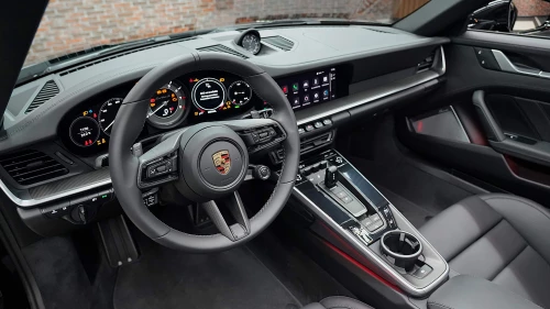 2023 Porsche 911 Turbo S Cabriolet, Black Color Exterior