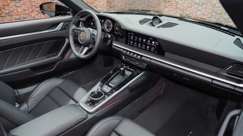2023 Porsche 911 Turbo S Cabriolet, Black Color Exterior