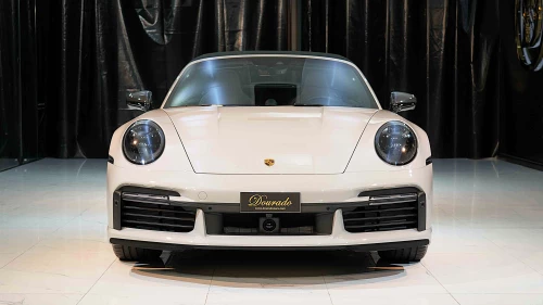 2024 Porsche 911 Turbo S Cabriolet, Crayon Exterior Black Interior