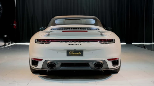 2024 Porsche 911 Turbo S Cabriolet, Crayon Exterior Black Interior