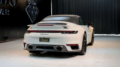 2024 Porsche 911 Turbo S Cabriolet, Crayon Exterior Black Interior