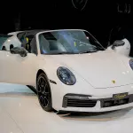 2024 Porsche 911 Turbo S Cabriolet, Crayon Exterior Black Interior - Thumbnail 6