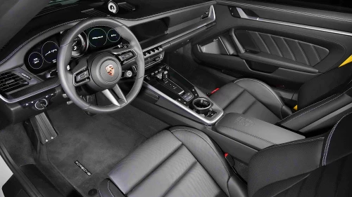 2024 Porsche 911 Turbo S Cabriolet, Crayon Exterior Black Interior