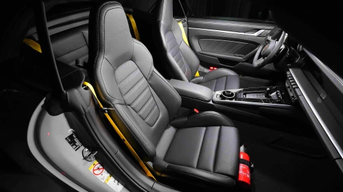 2024 Porsche 911 Turbo S Cabriolet, Crayon Exterior Black Interior