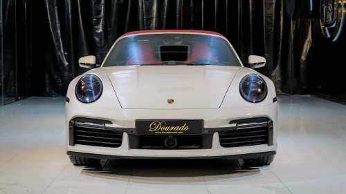2024 Porsche 911 Turbo S Cabriolet, Crayon Exterior Red Interior