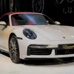 2024 Porsche 911 Turbo S Cabriolet, Crayon Exterior Red Interior - Thumbnail 2