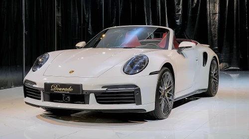 2024 Porsche 911 Turbo S Cabriolet, Crayon Exterior Red Interior