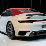2024 Porsche 911 Turbo S Cabriolet, Crayon Exterior Red Interior - Thumbnail 4