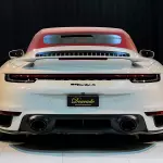2024 Porsche 911 Turbo S Cabriolet, Crayon Exterior Red Interior - Thumbnail 5