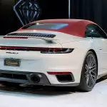 2024 Porsche 911 Turbo S Cabriolet, Crayon Exterior Red Interior - Thumbnail 6