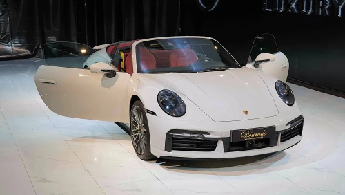 2024 Porsche 911 Turbo S Cabriolet, Crayon Exterior Red Interior