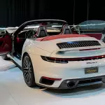 2024 Porsche 911 Turbo S Cabriolet, Crayon Exterior Red Interior - Thumbnail 8