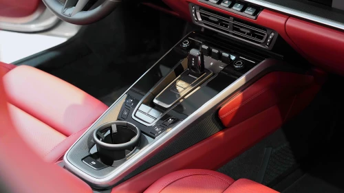 2024 Porsche 911 Turbo S Cabriolet, Crayon Exterior Red Interior