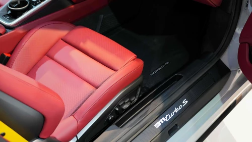 2024 Porsche 911 Turbo S Cabriolet, Crayon Exterior Red Interior