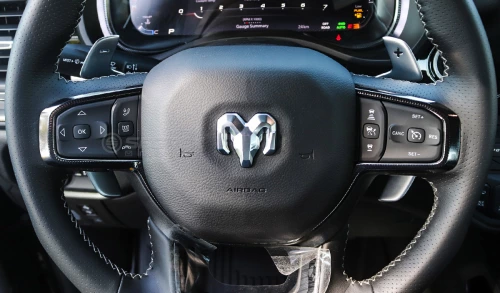 Dodge Ram Rebel X 3.0L Petrol 2025 Model Year Black Color Exterior