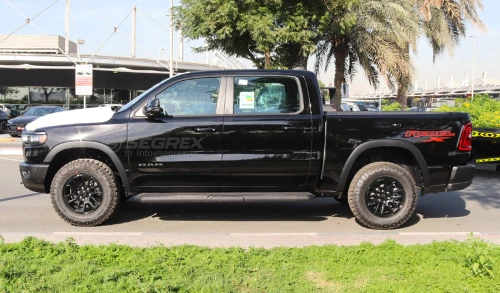 Dodge Ram Rebel X 3.0L Petrol 2025 Model Year Black Color Exterior