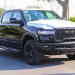 Dodge Ram Rebel X 3.0L Petrol 2025 Model Year Black Color Exterior - Thumbnail 1