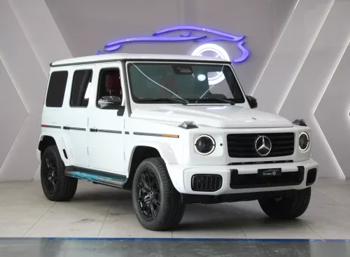 BRAND NEW 2025 Mercedes G580 Electric, 4-Motor 4x4, 579 HP, White Exterior