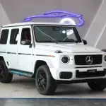 BRAND NEW 2025 Mercedes G580 Electric, 4-Motor 4x4, 579 HP, White Exterior - Thumbnail 2