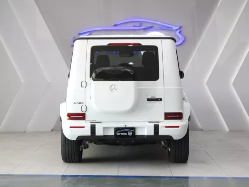 BRAND NEW 2025 Mercedes G580 Electric, 4-Motor 4x4, 579 HP, White Exterior