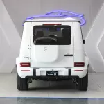 BRAND NEW 2025 Mercedes G580 Electric, 4-Motor 4x4, 579 HP, White Exterior - Thumbnail 4