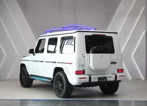 BRAND NEW 2025 Mercedes G580 Electric, 4-Motor 4x4, 579 HP, White Exterior