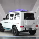 BRAND NEW 2025 Mercedes G580 Electric, 4-Motor 4x4, 579 HP, White Exterior - Thumbnail 5