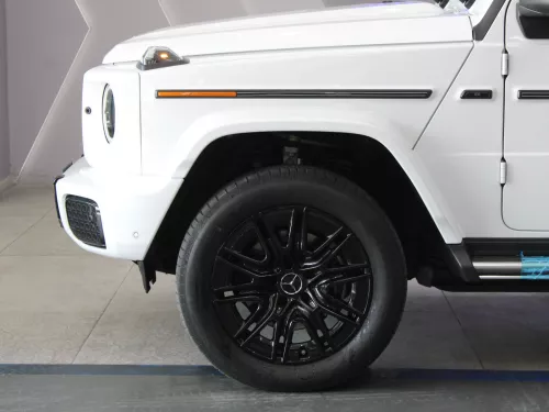 BRAND NEW 2025 Mercedes G580 Electric, 4-Motor 4x4, 579 HP, White Exterior