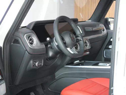 BRAND NEW 2025 Mercedes G580 Electric, 4-Motor 4x4, 579 HP, White Exterior