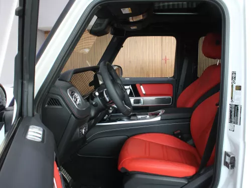 BRAND NEW 2025 Mercedes G580 Electric, 4-Motor 4x4, 579 HP, White Exterior