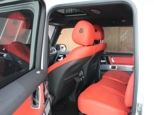 BRAND NEW 2025 Mercedes G580 Electric, 4-Motor 4x4, 579 HP, White Exterior
