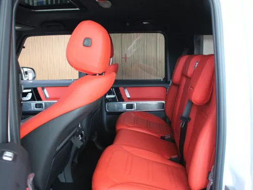 BRAND NEW 2025 Mercedes G580 Electric, 4-Motor 4x4, 579 HP, White Exterior