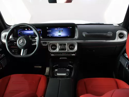 BRAND NEW 2025 Mercedes G580 Electric, 4-Motor 4x4, 579 HP, White Exterior
