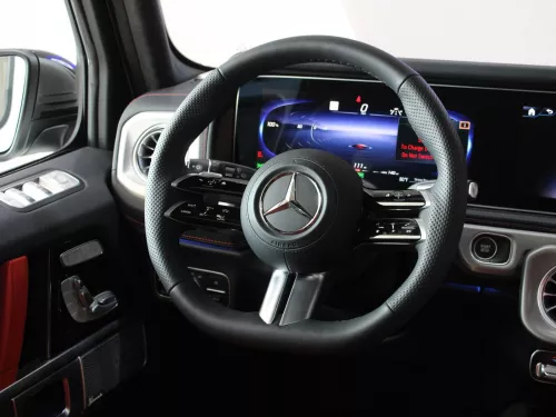BRAND NEW 2025 Mercedes G580 Electric, 4-Motor 4x4, 579 HP, White Exterior