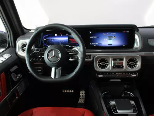 BRAND NEW 2025 Mercedes G580 Electric, 4-Motor 4x4, 579 HP, White Exterior