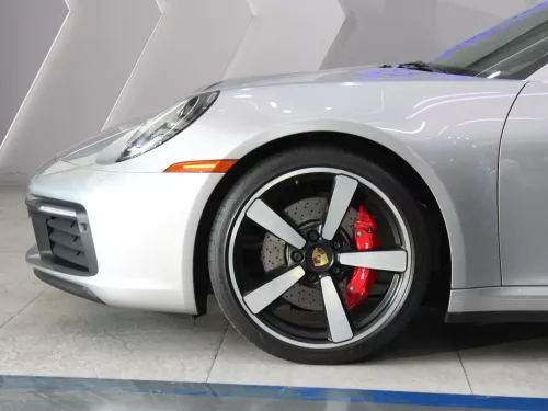 2021 Porsche 911 Carrera S V6, with warranty, Grey Exterior, Black Interior