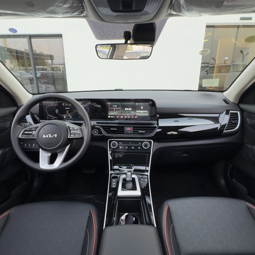 KIA Seltos 1.5L Petrol FWD 2025 Model Year White Color Exterior