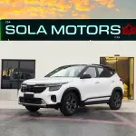KIA Seltos 1.5L Petrol FWD 2025 Model Year White Color Exterior - Thumbnail 1