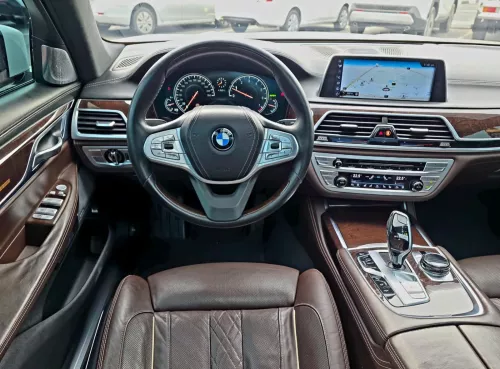 BMW 750i XDrive 4.4L Petrol, 2016 Model Year, White Color Exterior
