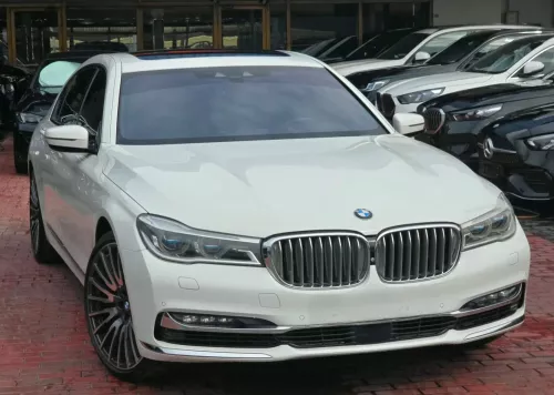 BMW 750i XDrive 4.4L Petrol, 2016 Model Year, White Color Exterior