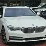 BMW 750i XDrive 4.4L Petrol, 2016 Model Year, White Color Exterior - Thumbnail 1