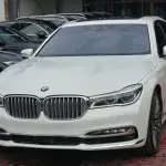 BMW 750i XDrive 4.4L Petrol, 2016 Model Year, White Color Exterior - Thumbnail 4