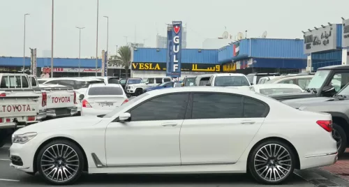 BMW 750i XDrive 4.4L Petrol, 2016 Model Year, White Color Exterior