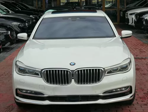 BMW 750i XDrive 4.4L Petrol, 2016 Model Year, White Color Exterior