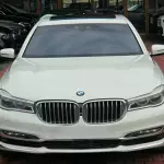 BMW 750i XDrive 4.4L Petrol, 2016 Model Year, White Color Exterior - Thumbnail 2