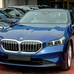 BMW 520i 2.0L Petrol Full Option, 2026 Model Year, Blue Color Exterior - Thumbnail 1