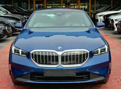 BMW 520i 2.0L Petrol Full Option, 2026 Model Year, Blue Color Exterior