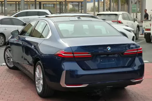 BMW 520i 2.0L Petrol Full Option, 2026 Model Year, Blue Color Exterior