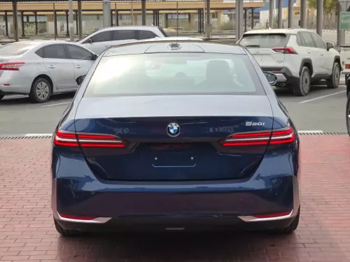 BMW 520i 2.0L Petrol Full Option, 2026 Model Year, Blue Color Exterior