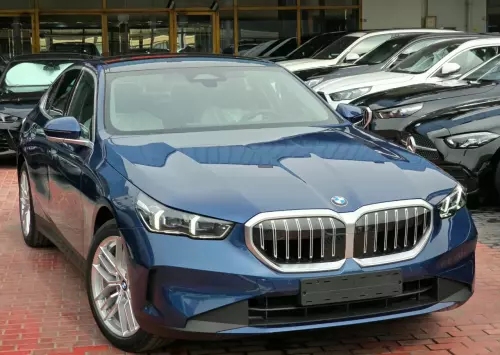 BMW 520i 2.0L Petrol Full Option, 2026 Model Year, Blue Color Exterior